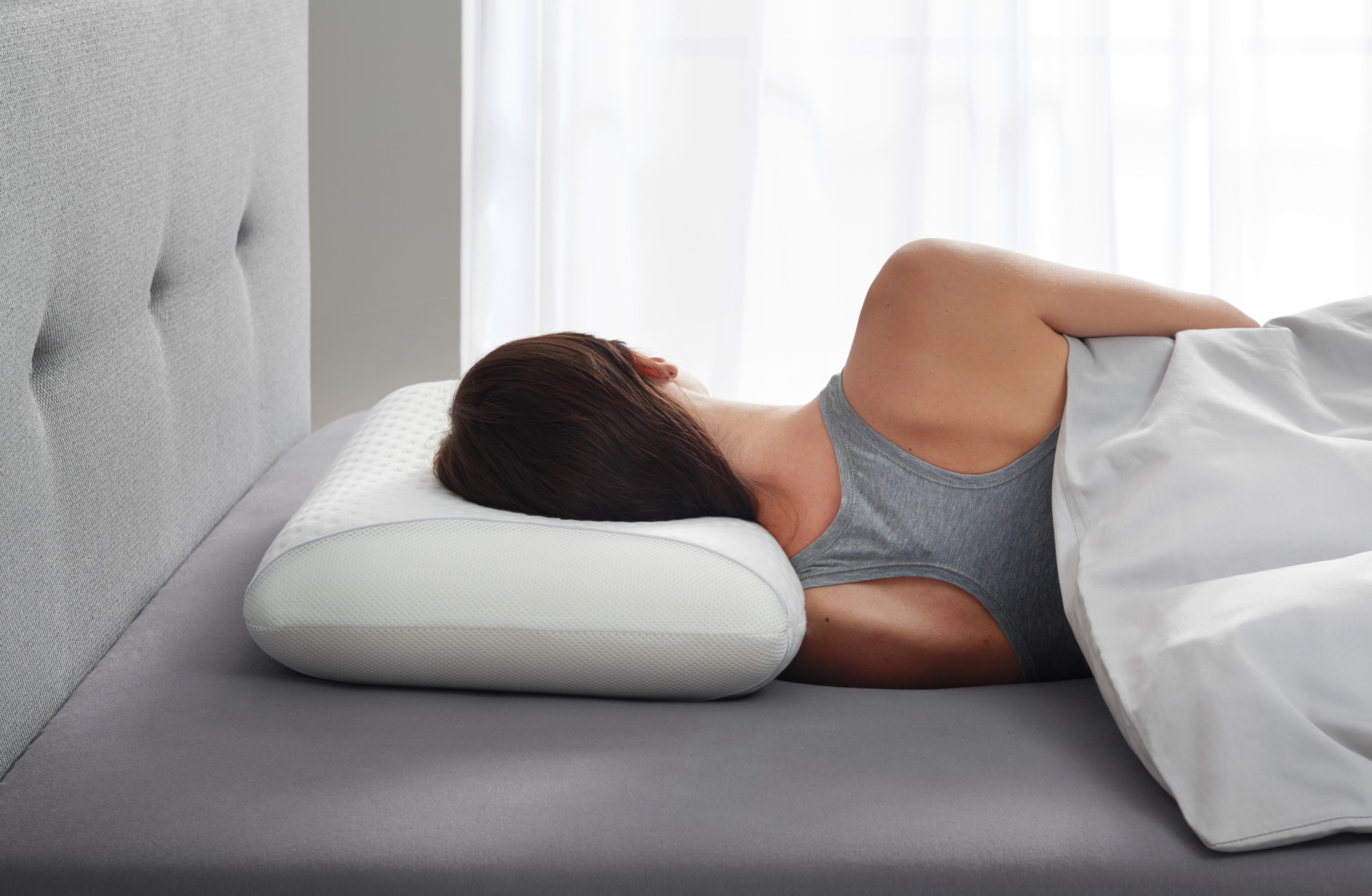Šijový Vankúš Nemo, 60/40/12cm, Biela - biela/béžová, Konvenčný, textil (60/40/12cm) - Premium Living