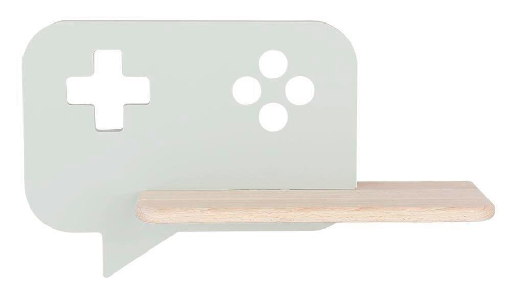 KINDERWANDLEUCHTE 21-75680 CONSOLE - Mintgrün, Basics, Holz/Holzwerkstoff (36/12/20cm)