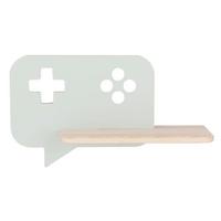 KINDERWANDLEUCHTE 21-75680 CONSOLE - Mintgrün, Basics, Holz/Holzwerkstoff (36/12/20cm)