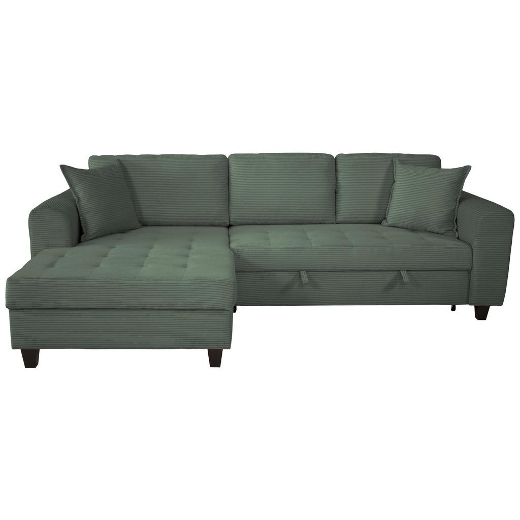 Ecksofa Moritz Dunkelgrün S: ca. 155x265 cm