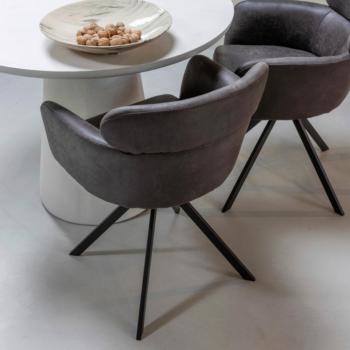 Esstisch Damon Weiß B: 100 cm - Weiß, Design, Keramik (100/100/76cm) - Livetastic