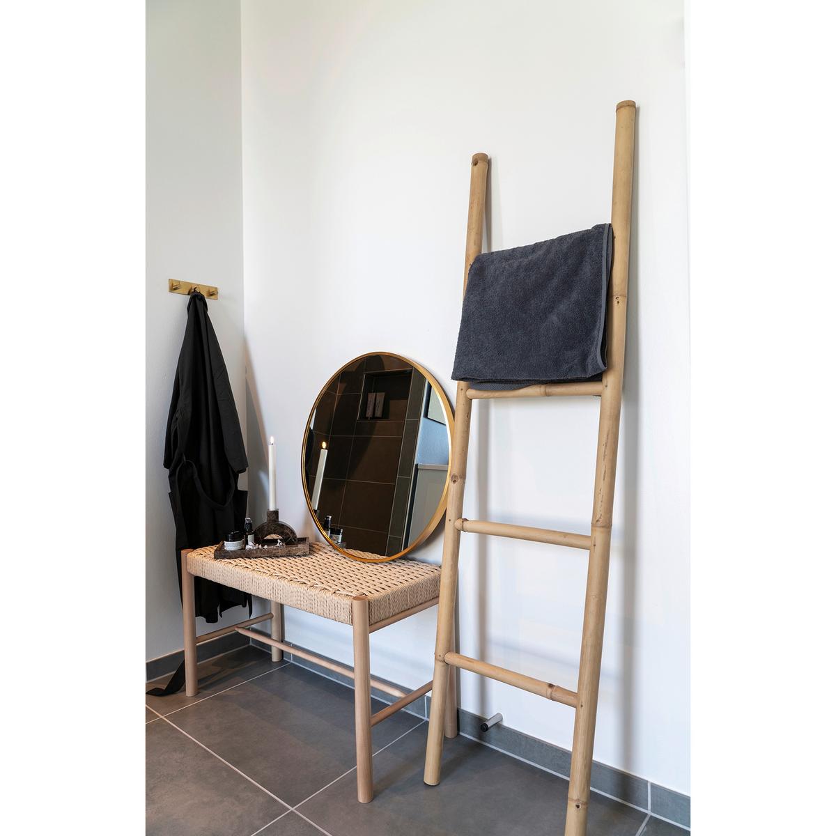Dekoleiter Decorative Ladder Teak, B/h/t: 50x150x5cm - Teakfarben, Basics, Holz (50/150/5cm)