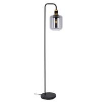 Stehleuchte 40990108 Ando - Schwarz/Grau, Design, Glas/Metall (25/25/150cm) - Globo