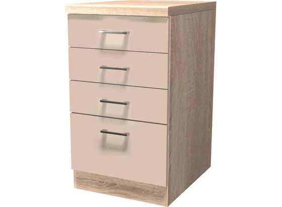 Fiókos Alsószekrény Nepal - Bézs, modern, Faalapú anyag (50/86/57cm) Fiókos Alsószekrény Nepal - Bézs, modern, Faalapú anyag (50/86/57cm)