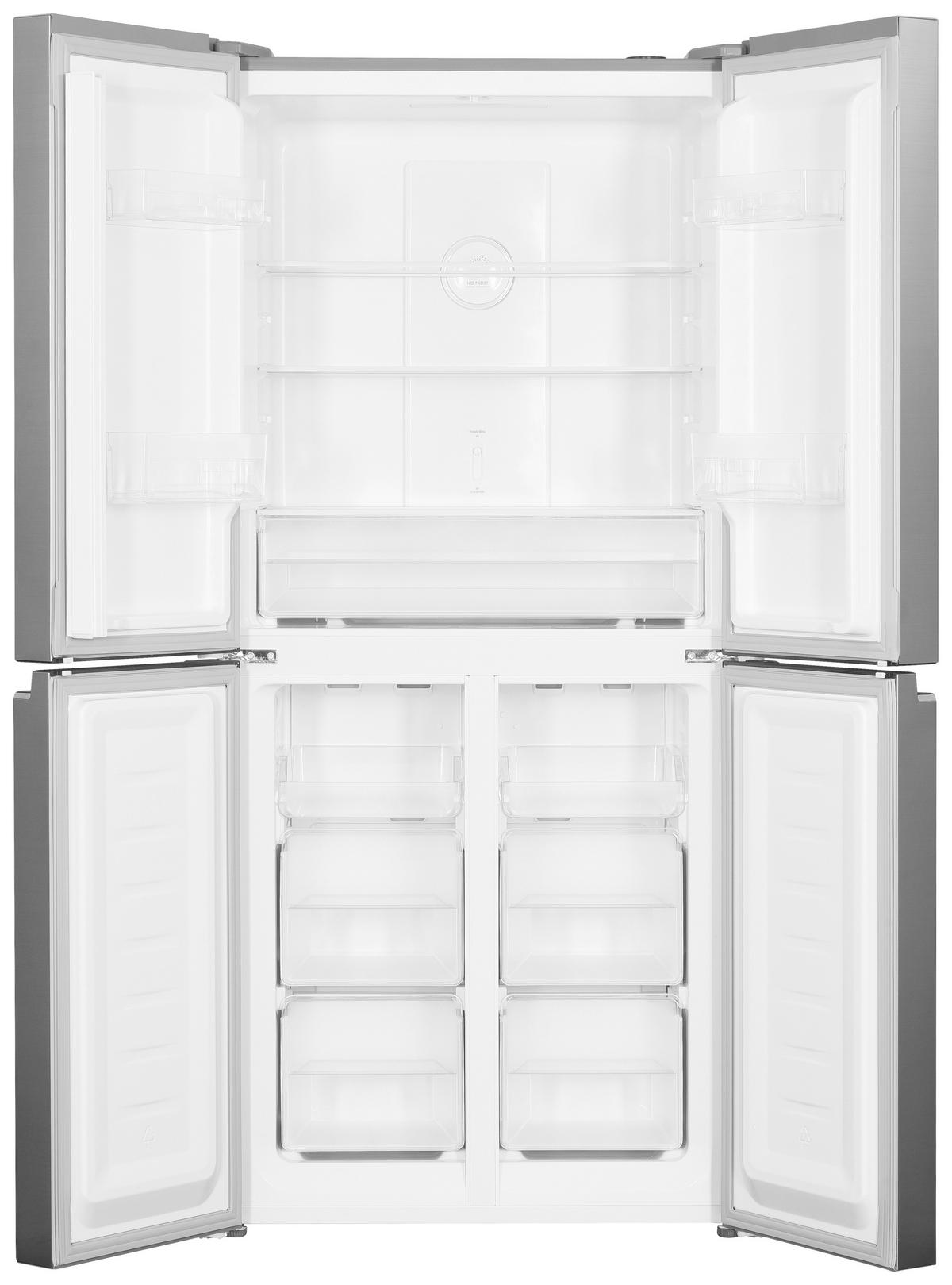 Multi-door W-Cd 362 Nfd E Ix - Silberfarben, KONVENTIONELL, Kunststoff/Metall (79/180/62cm) - Wolkenstein