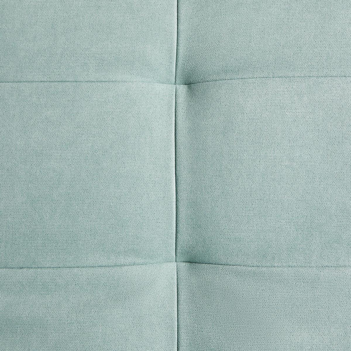 Rozkladacia pohovka ALASKA, zelená, max. 240 kg - čierna/zelená, Modern, drevo/textil (194/90/100cm) - Based