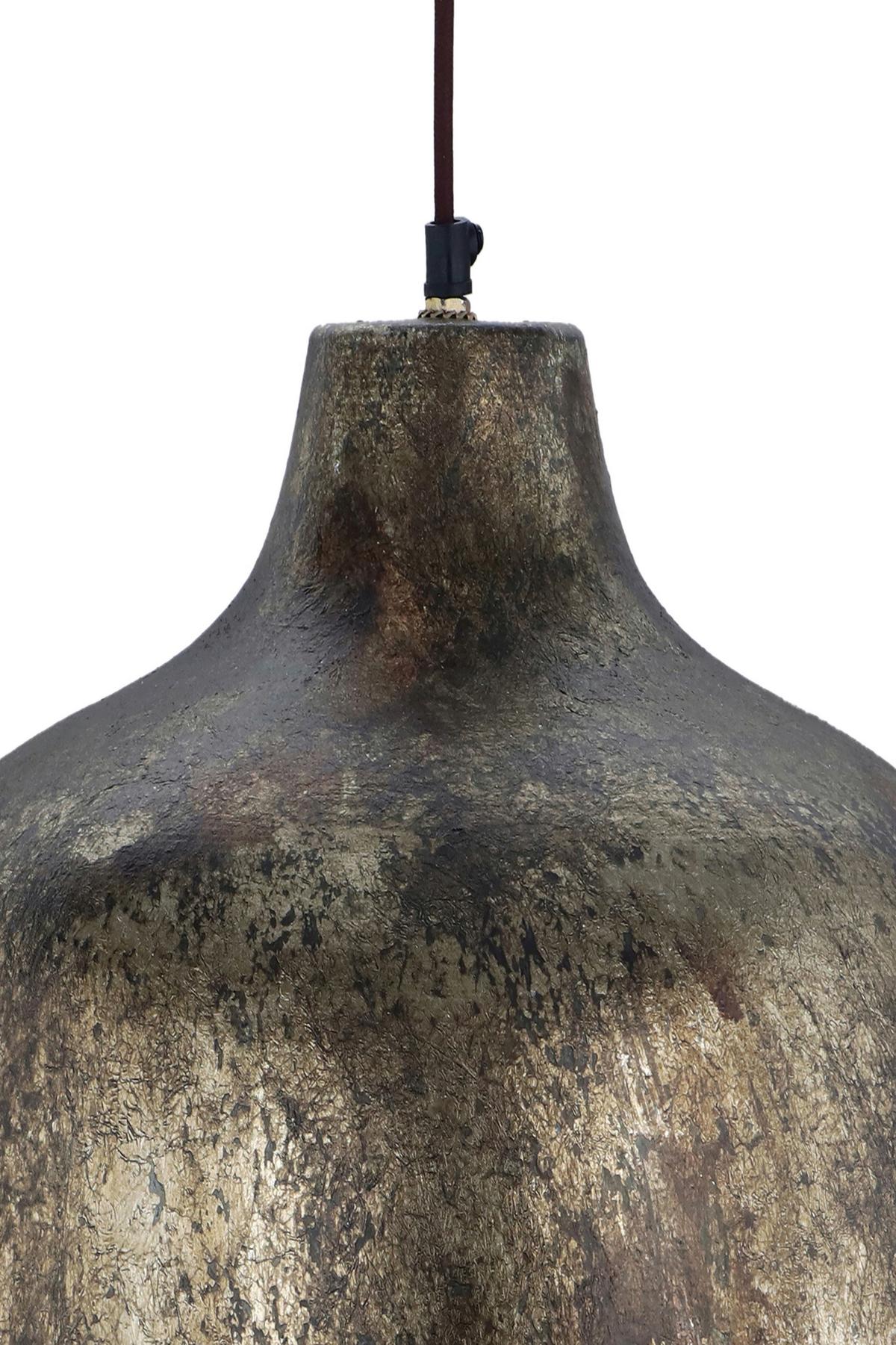 Hängeleuchte Sawyer 125 Goldfarben B: 40,5 cm - Goldfarben, Basics, Metall (40,5/40,5/43cm) - Kayoom