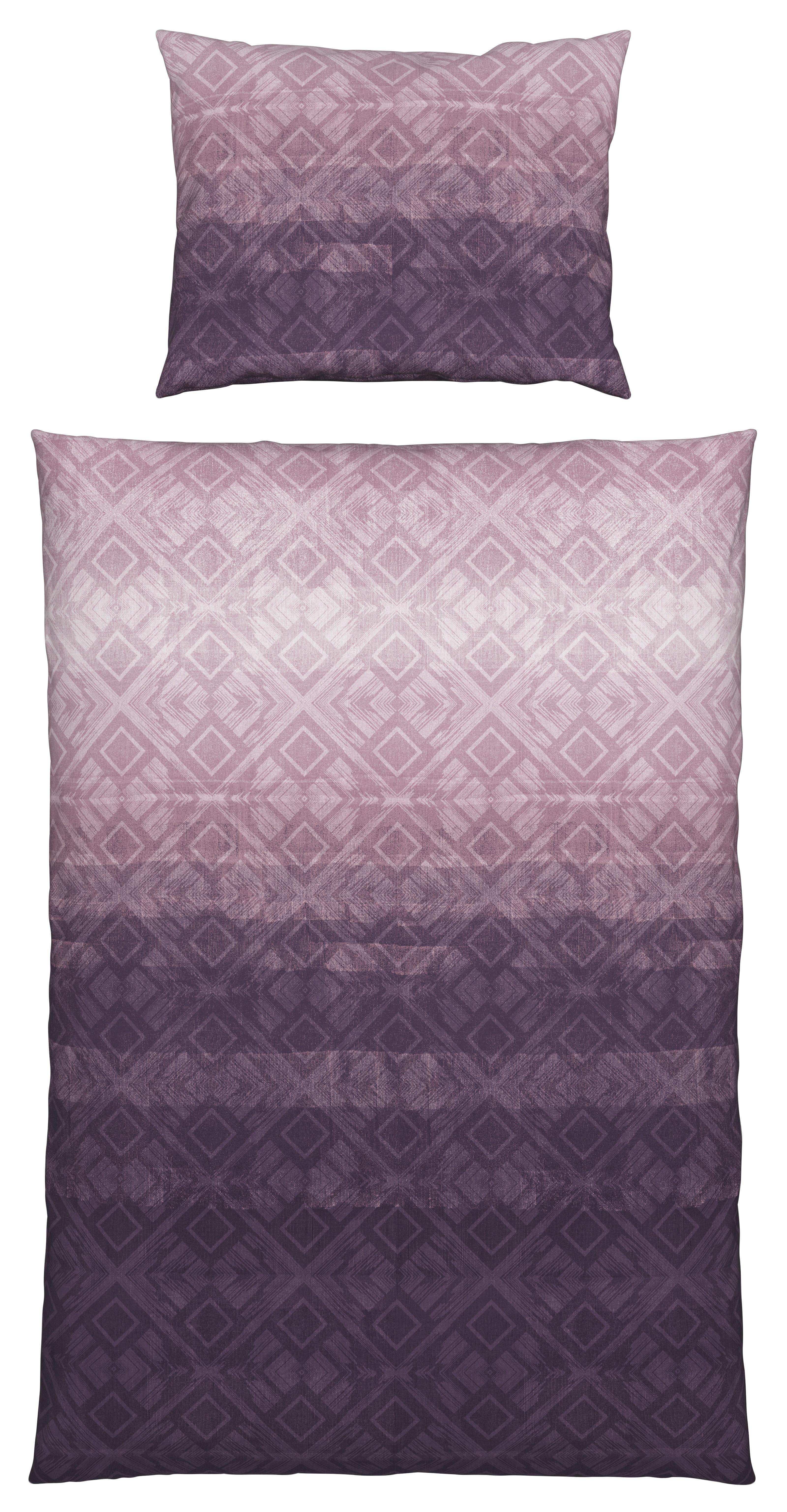 Ágyneműhuzat-garnitúra Melina - lila, Romantik / Landhaus, textil (140/200cm) - James Wood