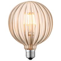 LED dekoračná žiarovka Diy, E27, 4 Watt - jantárová, Modern, kov/sklo (12,5/12,5/17cm)
