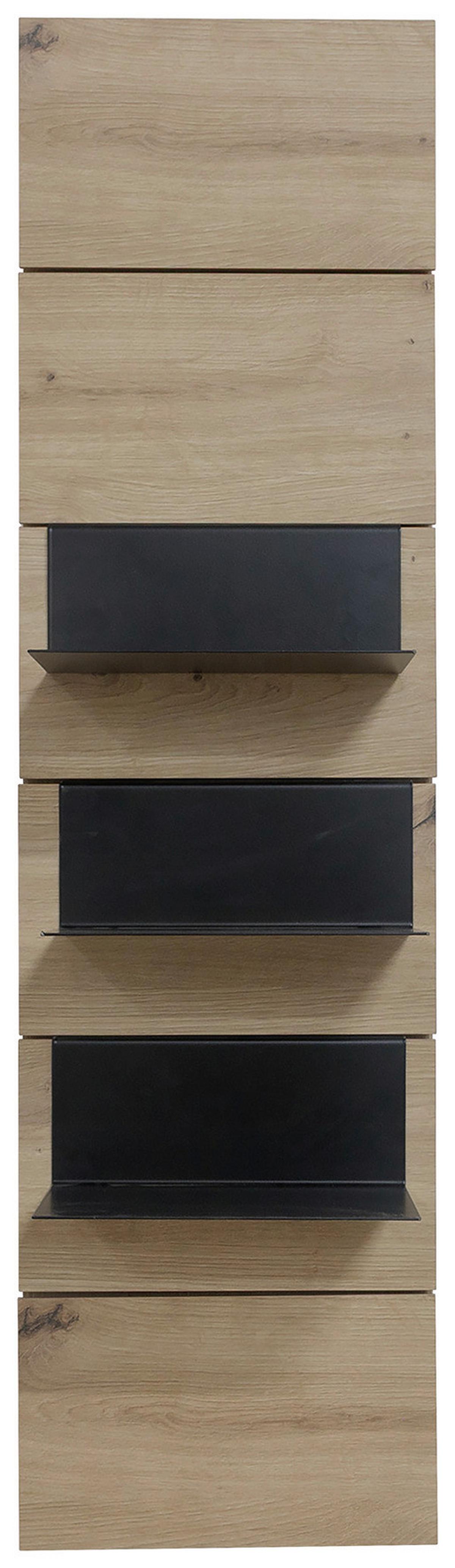 Wandboard Darius Eiche Artisan Dekor - Eiche Artisan, Trend (25/91,5/15,7cm)