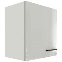 Horná kuchynská skrinka LEVI LEVI - čierna/sivá, Modern, kov/kompozitné drevo (50/54/32cm) - FlexWell