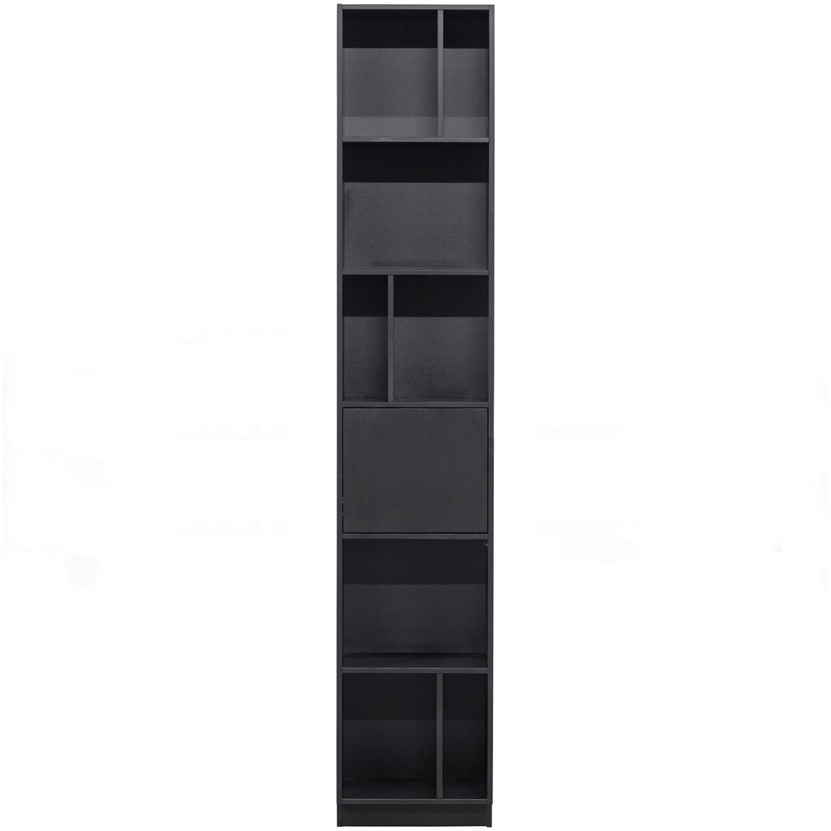 Buffet Finca Schwarz B: 40 cm - Schwarz, Design, Holz (40/210/40cm) - Livetastic