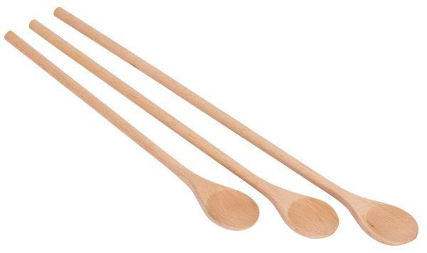 Kochlöffel aus Holz Bobby 3er Set, Verschiedene Längen - Braun, KONVENTIONELL, Holz - James Wood