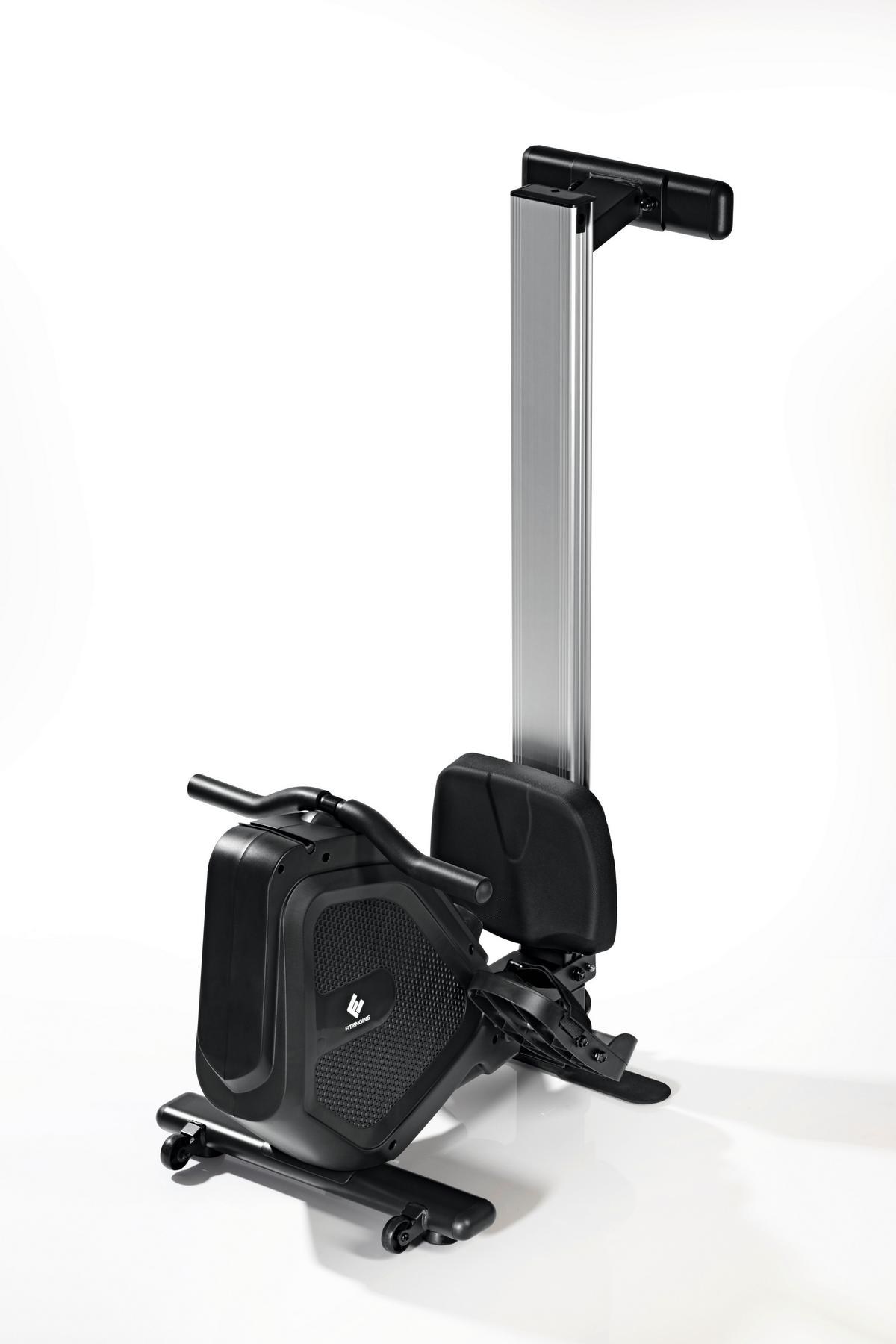 Rudergerät 09272 Fitengine Rudergerät - Schwarz, LIFESTYLE, Kunststoff/Metall (180/54/24,5cm)