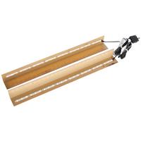 LED-Strip Kansas - Schwarz/Weiß, KONVENTIONELL, Kunststoff (41,8cm) - Livetastic