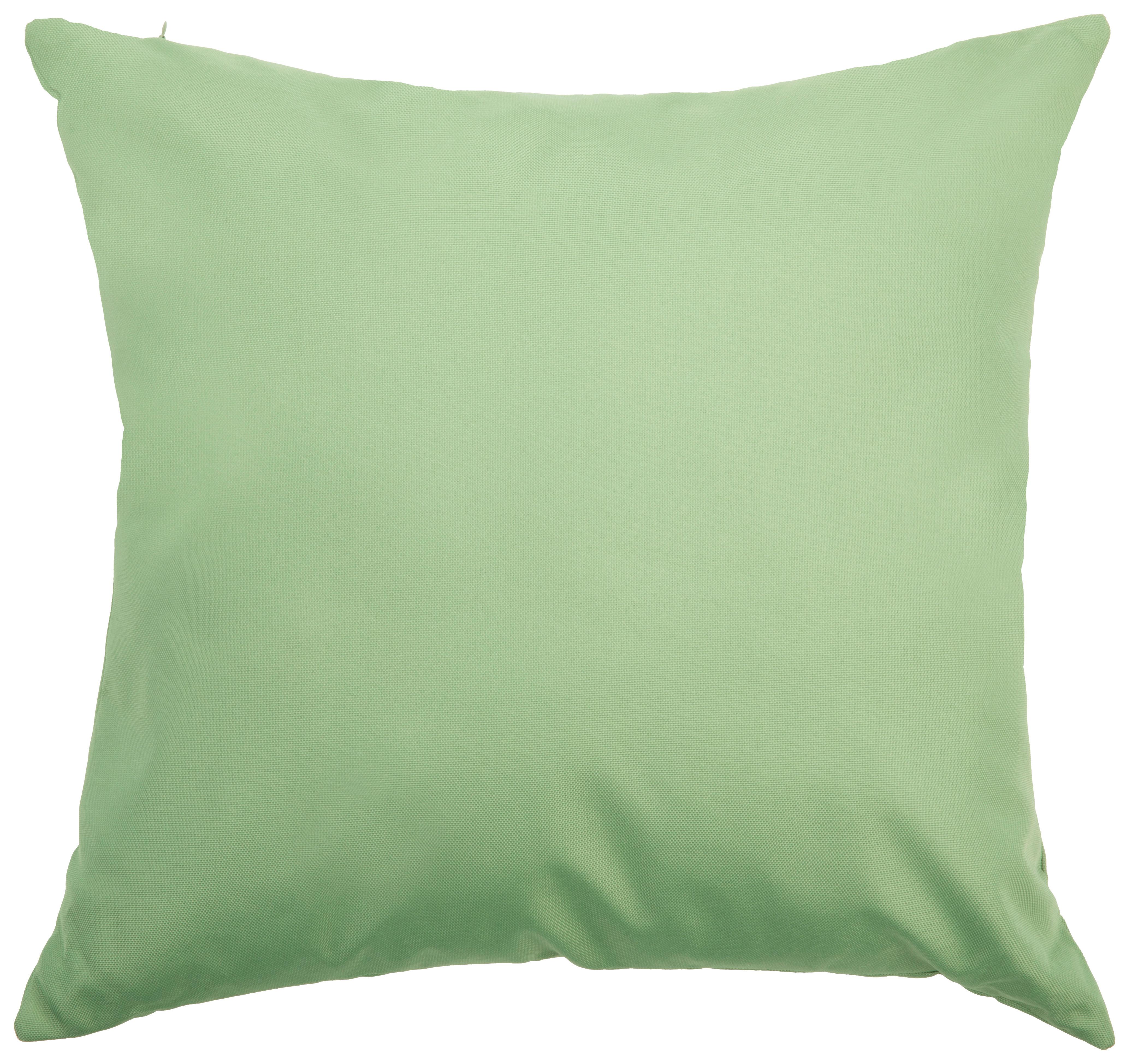 Vonkajší Vankúš Doris, 45/45cm, Zelená - zelená, Konvenčný, textil (45/45cm) - Modern Living