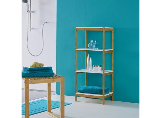 Regál Mirella - biela/farby buku, Moderný, drevo (40/95/30cm) - Bessagi Home Regál Mirella - biela/farby buku, Moderný, drevo (40/95/30cm) - Bessagi Home