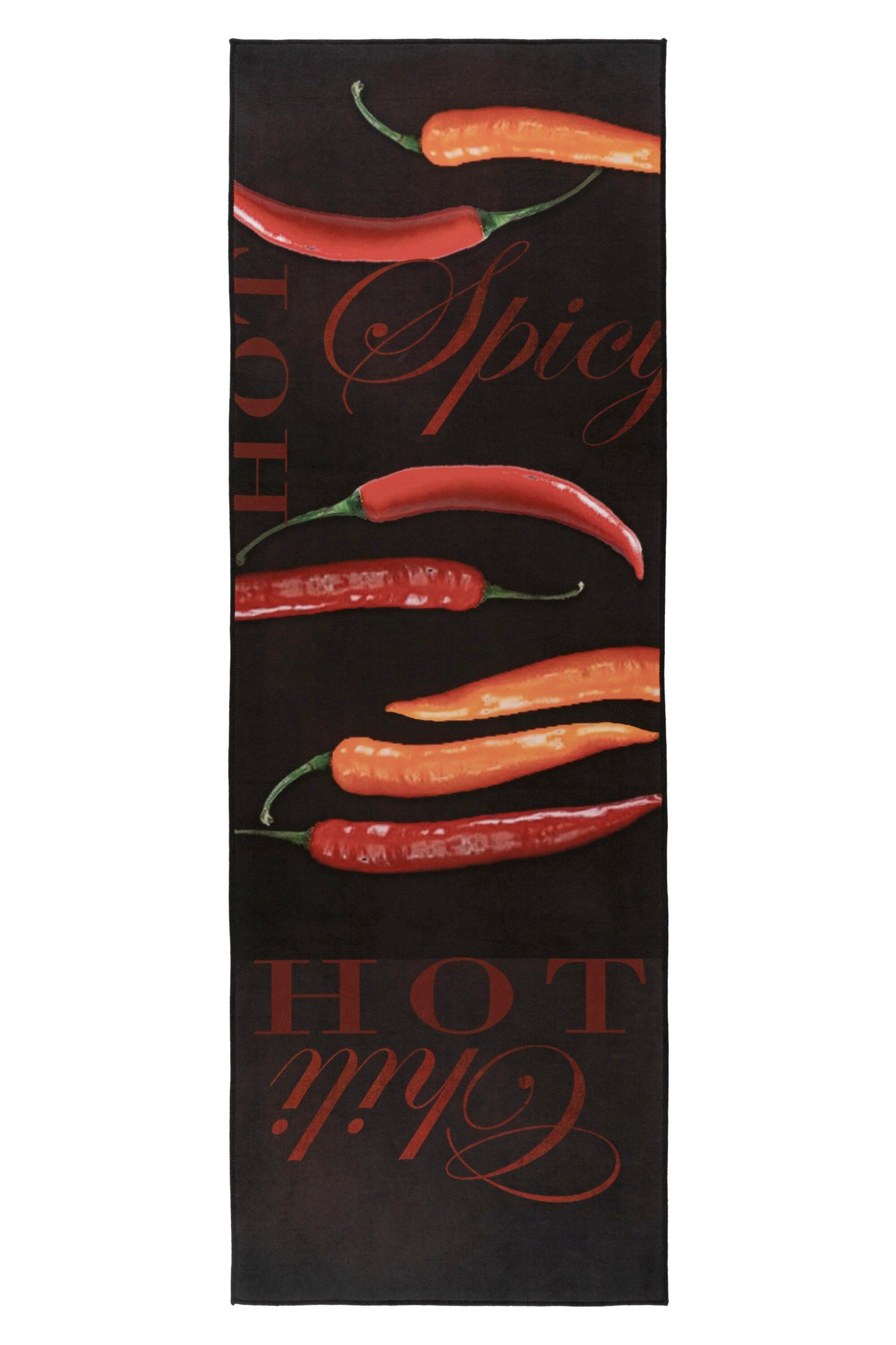 Flachwebteppich Multicolor, Bxl: Ca. 60x180 Cm - Multicolor, Basics, Textil (60/180cm) - Kayoom