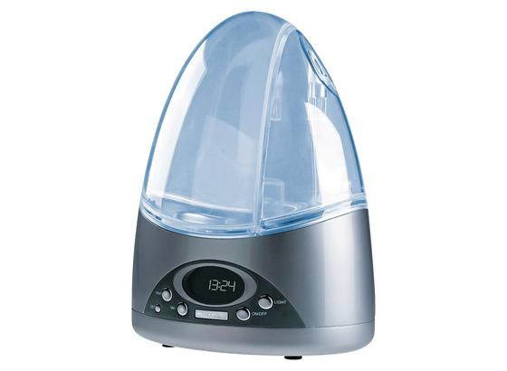 Luftbefeuchter mit Timerfunktion Ultrabreeze - Transparent/Silberfarben, MODERN, Kunststoff (19,6/13,5/25,6cm) Luftbefeuchter mit Timerfunktion Ultrabreeze - Transparent/Silberfarben, MODERN, Kunststoff (19,6/13,5/25,6cm)