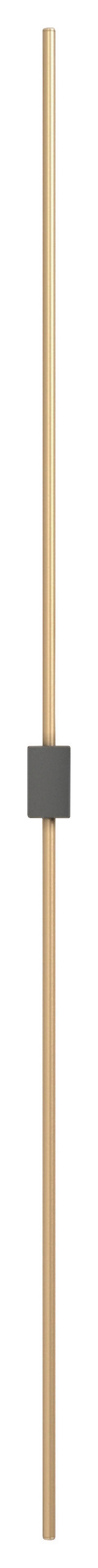 Wandleuchte Pars - Goldfarben/Schwarz, Basics, Metall (7/3/104,9cm) - MAYTONI