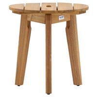Gartenbeistelltisch Chania - Akaziefarben, KONVENTIONELL, Holz (40/40/42cm) - Gardenson