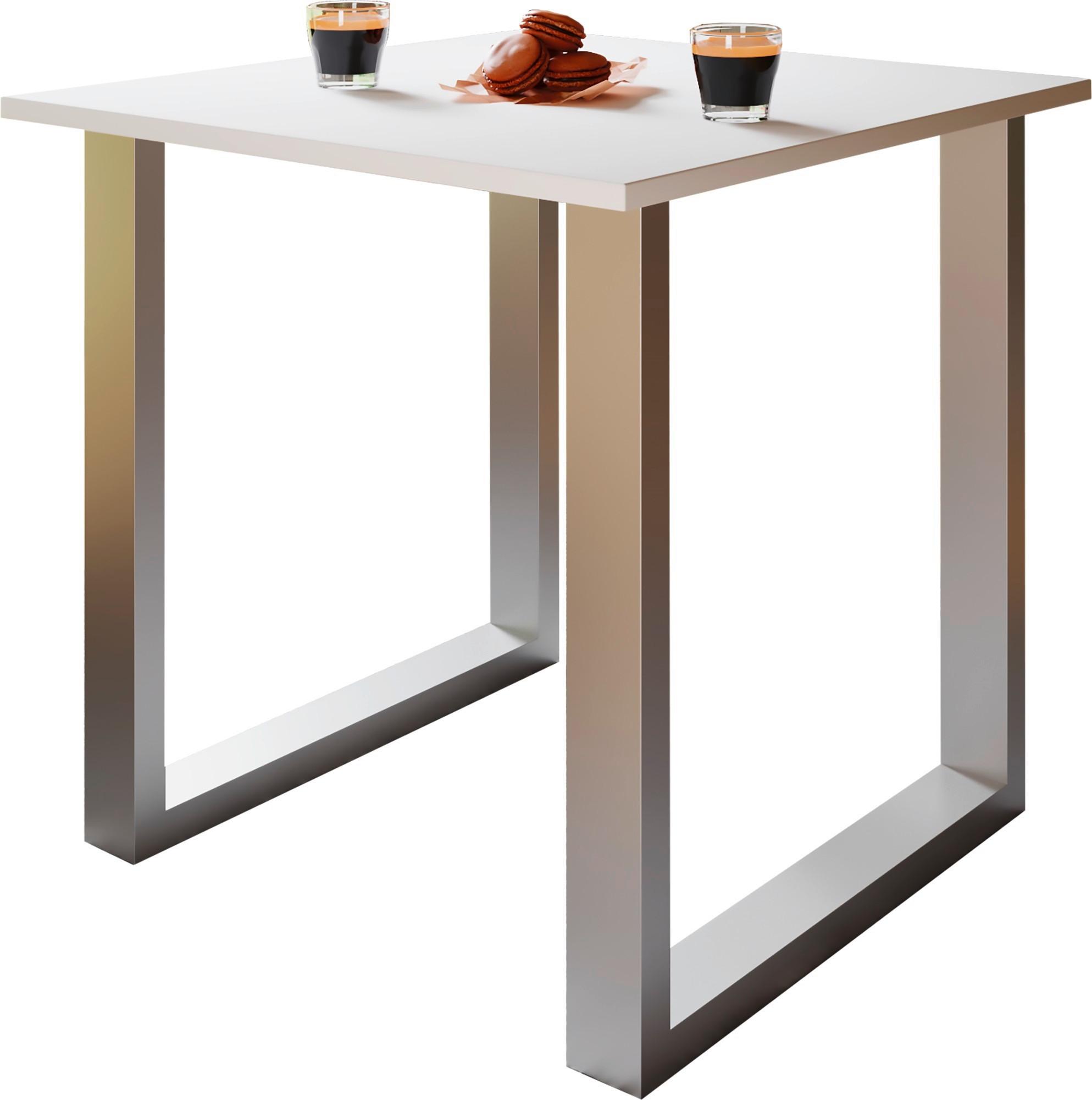 Schreibtisch Lona Weiß B: 80 cm