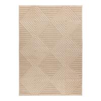 Flachwebteppich B/L: ca. 160x230 cm, Beige - Beige, Basics, Textil (160/230cm) - Kayoom
