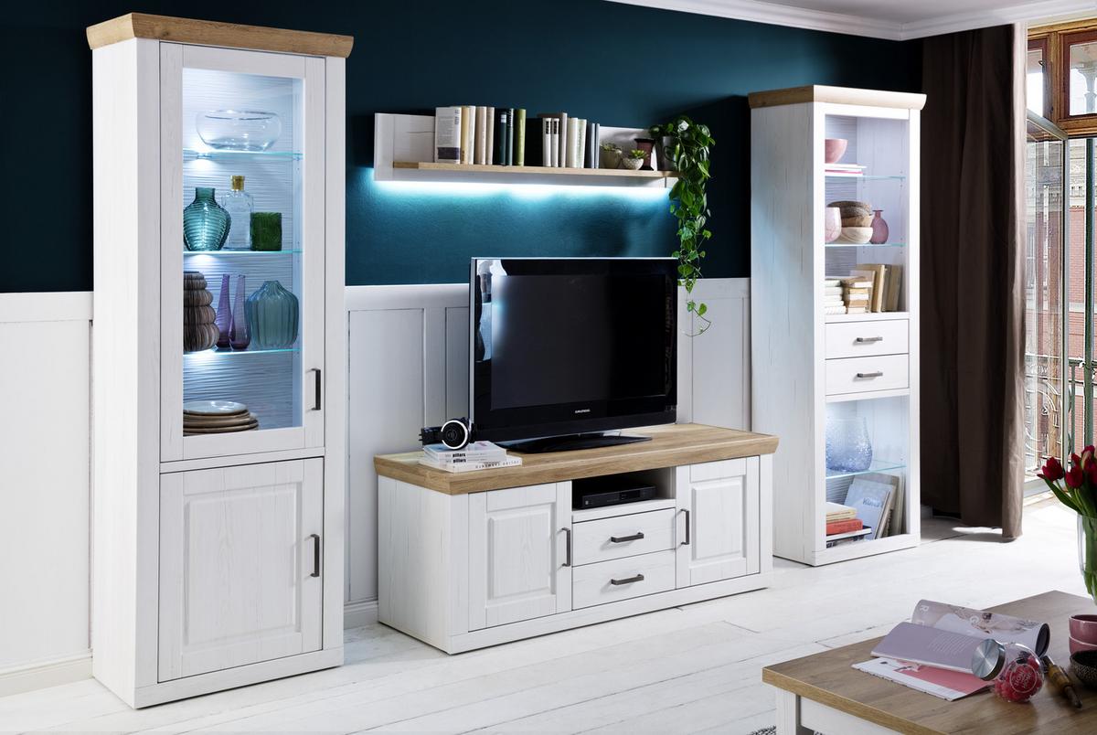 Geräumige, flexible Wohnkombination im modernen Landhausstil