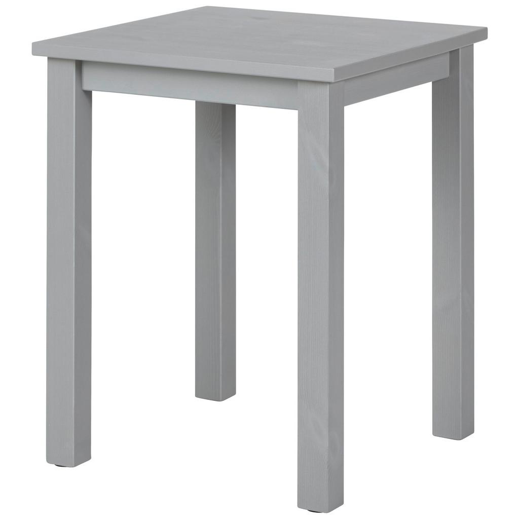 Beistelltisch Kiefer massiv Stellan, Grau