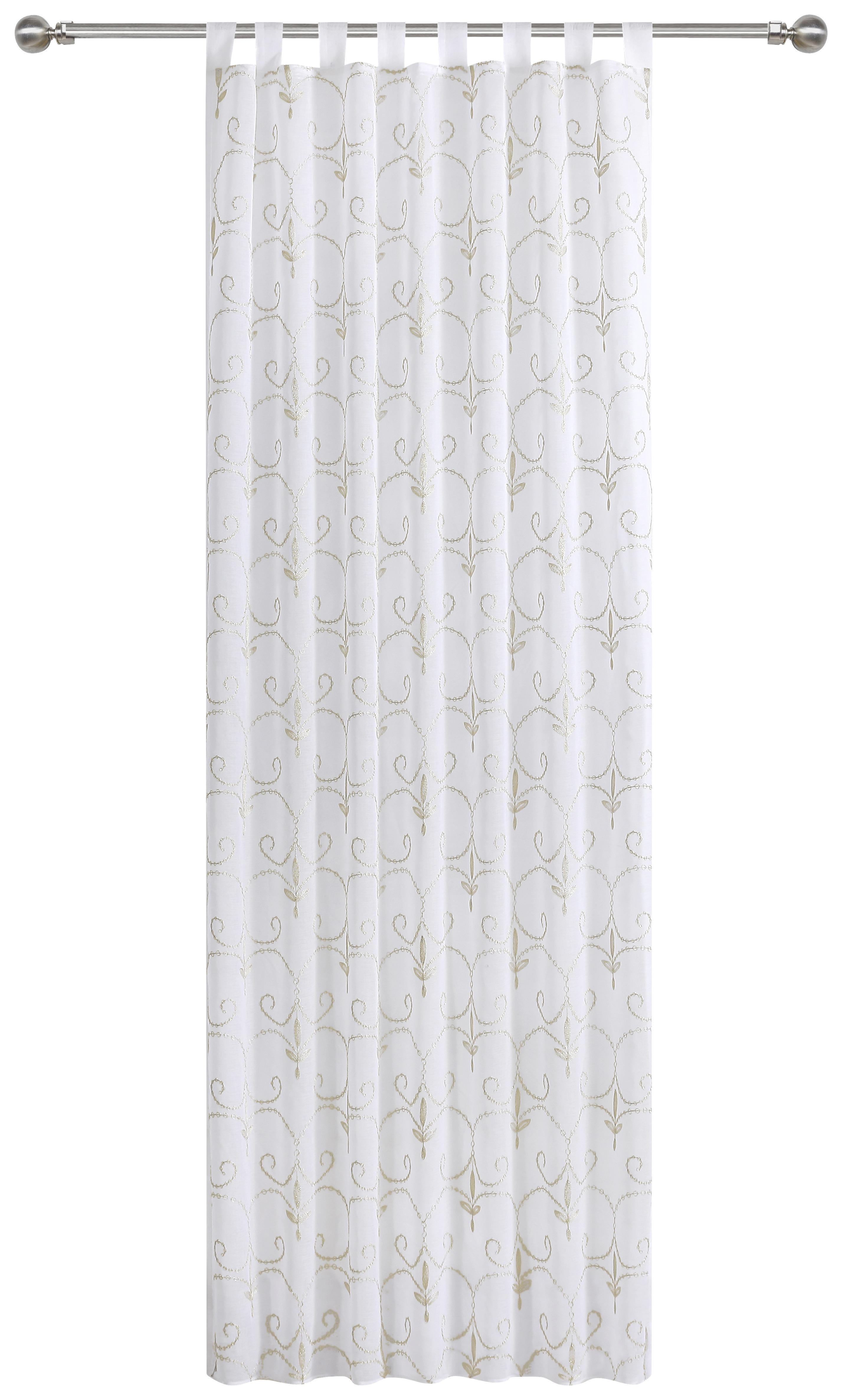 Kombinált Függöny Alma - Pezsgő, modern, Textil (140/255cm) - Luca Bessoni