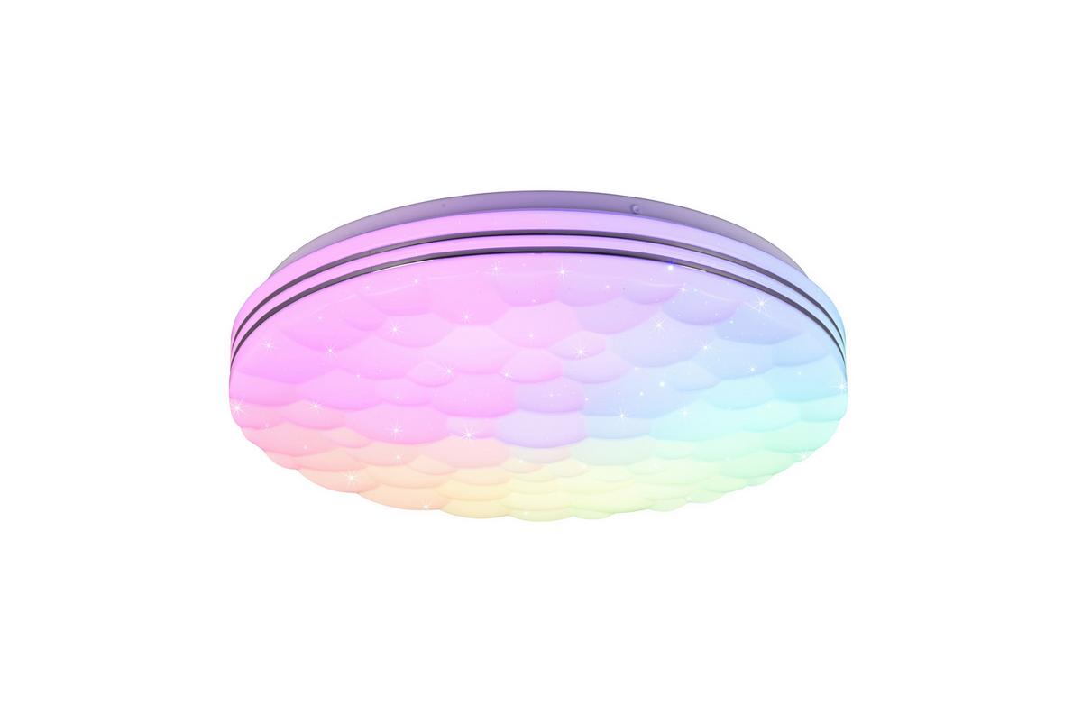Led-deckenleuchte R67131100 Tiger - Weiß, Basics, Kunststoff (38/7cm)