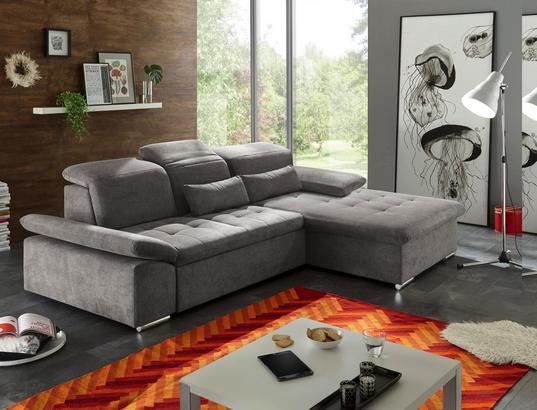 Wohnlandschaft in Schlammfarben