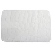 Badteppich Weiß 50/80 Cm - Weiß, KONVENTIONELL (50/80cm) - Spirella