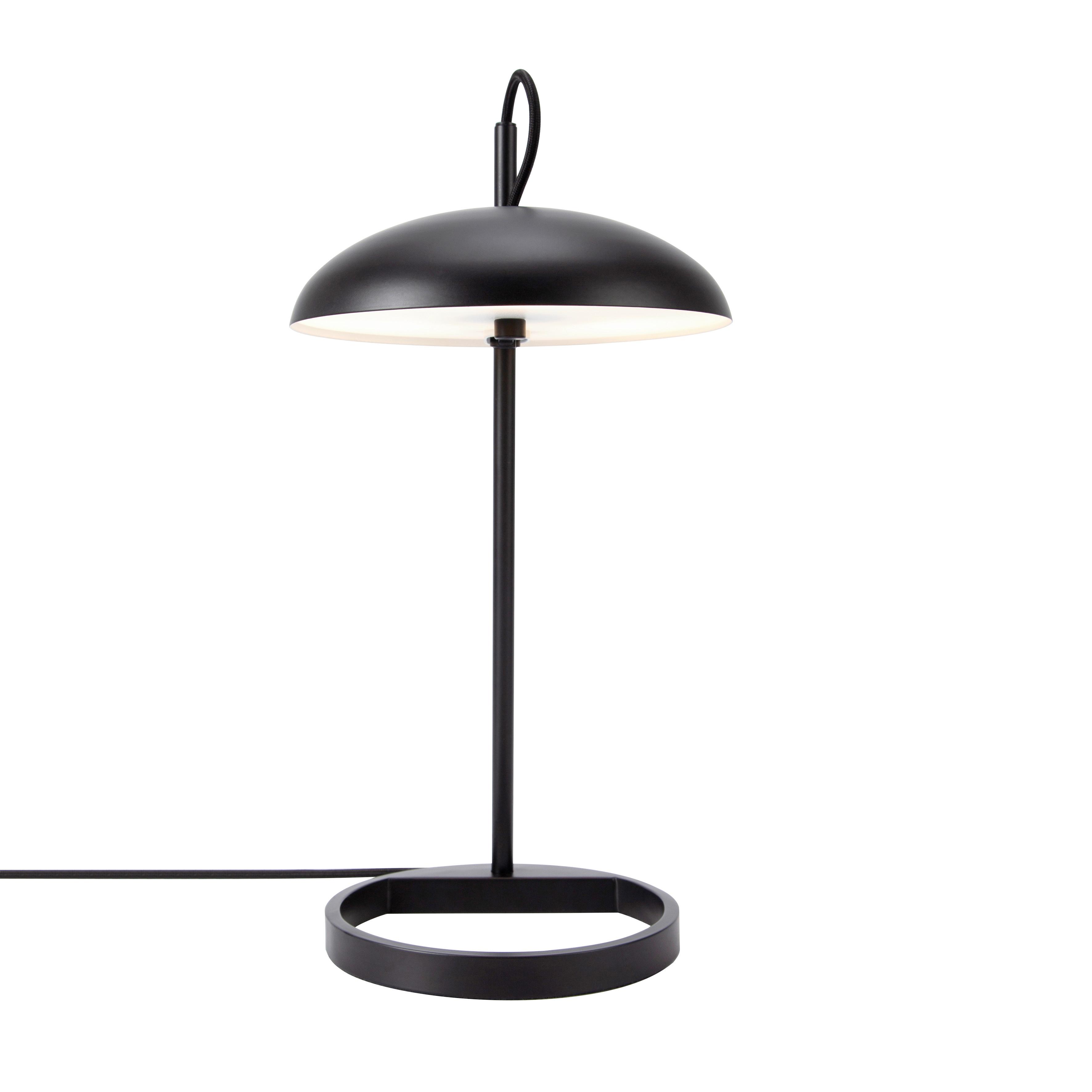 Tischleuchte Versale Schwarz D: 22 cm - Schwarz, Design, Metall (22/45cm) - Nordlux