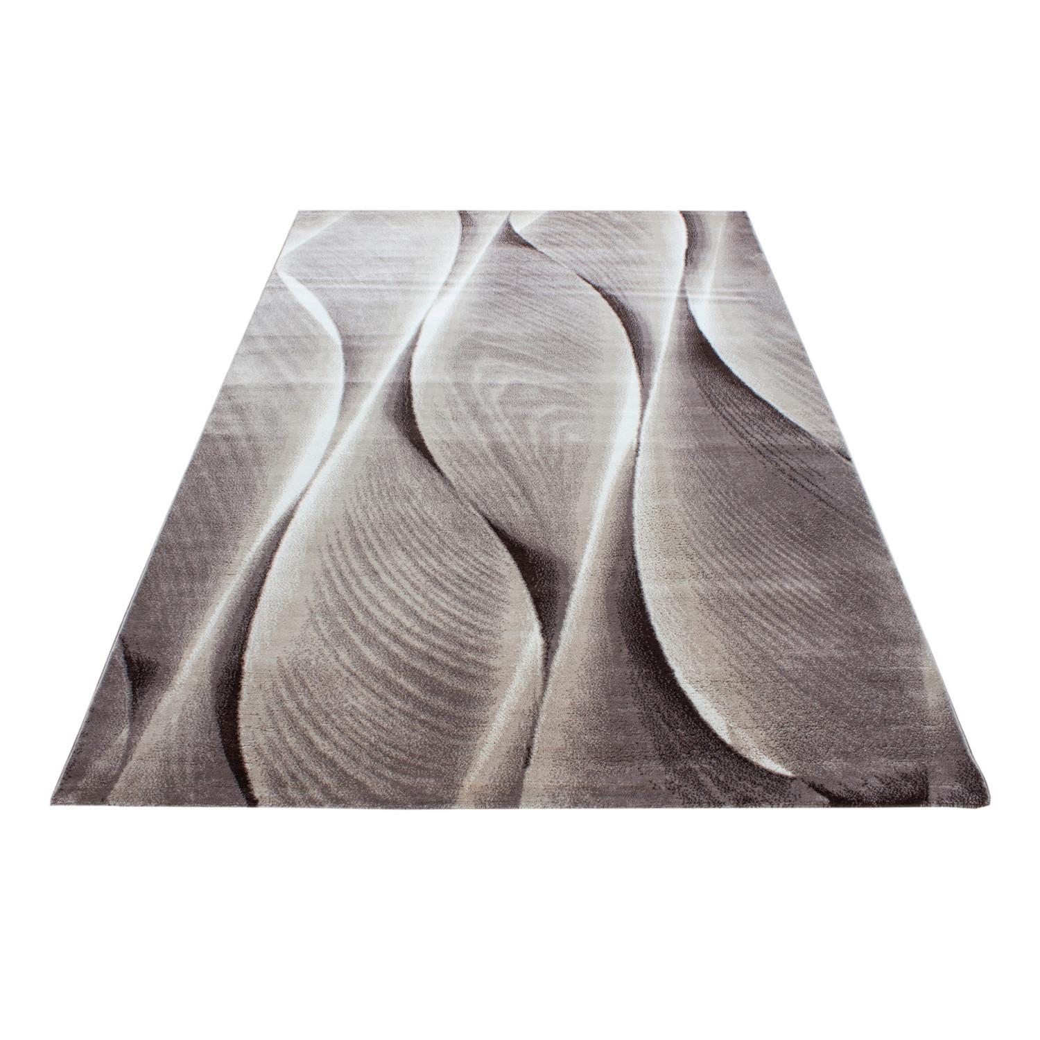 Webteppich Braun Naturfaser Parma 120x170 cm - Braun, KONVENTIONELL, Textil (120/170cm)