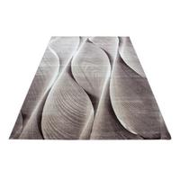 Webteppich Braun Naturfaser Parma 80x150 cm - Braun, KONVENTIONELL, Textil (80/150cm)