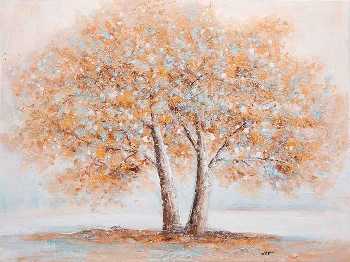 Olajfestmény 90/120cm - többszínű, Basics, textil (90/120cm)