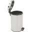Treteimer Leonardo III - Chromfarben/Schwarz, KONVENTIONELL, Kunststoff/Metall (25/39,5cm) - Homezone Treteimer Leonardo III - Chromfarben/Schwarz, KONVENTIONELL, Kunststoff/Metall (25/39,5cm) - Homezone