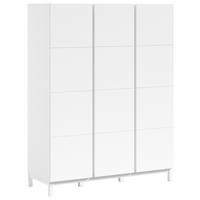 KLEIDERSCHRANK Eva Weiß B: 148,8cm - Weiß, MODERN, Holz/Holzwerkstoff (148,8/196,2/57,8cm) - Vipack