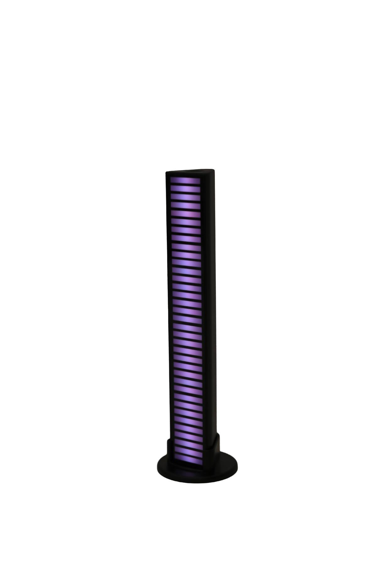 Led-dekoleuchte Yoshi - Schwarz, KONVENTIONELL, Kunststoff (5,5/22cm) - Luca Bessoni
