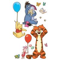 Fototapete 12420 Winni And Friends Xxl - Multicolor, Trend, Papier (127/200cm) - Komar