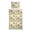 Bettwäsche Natalia - Senfgelb/Braun, ROMANTIK / LANDHAUS, Textil - James Wood