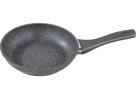 Bratpfanne Hildegard, DM: 20cm - Schwarz/Grau, KONVENTIONELL, Metall (20/4,5cm) - James Wood Bratpfanne Hildegard, DM: 20cm - Schwarz/Grau, KONVENTIONELL, Metall (20/4,5cm) - James Wood