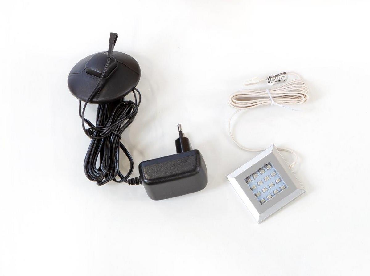 Led-világítás Genetic - Konventionell, Üveg/fém