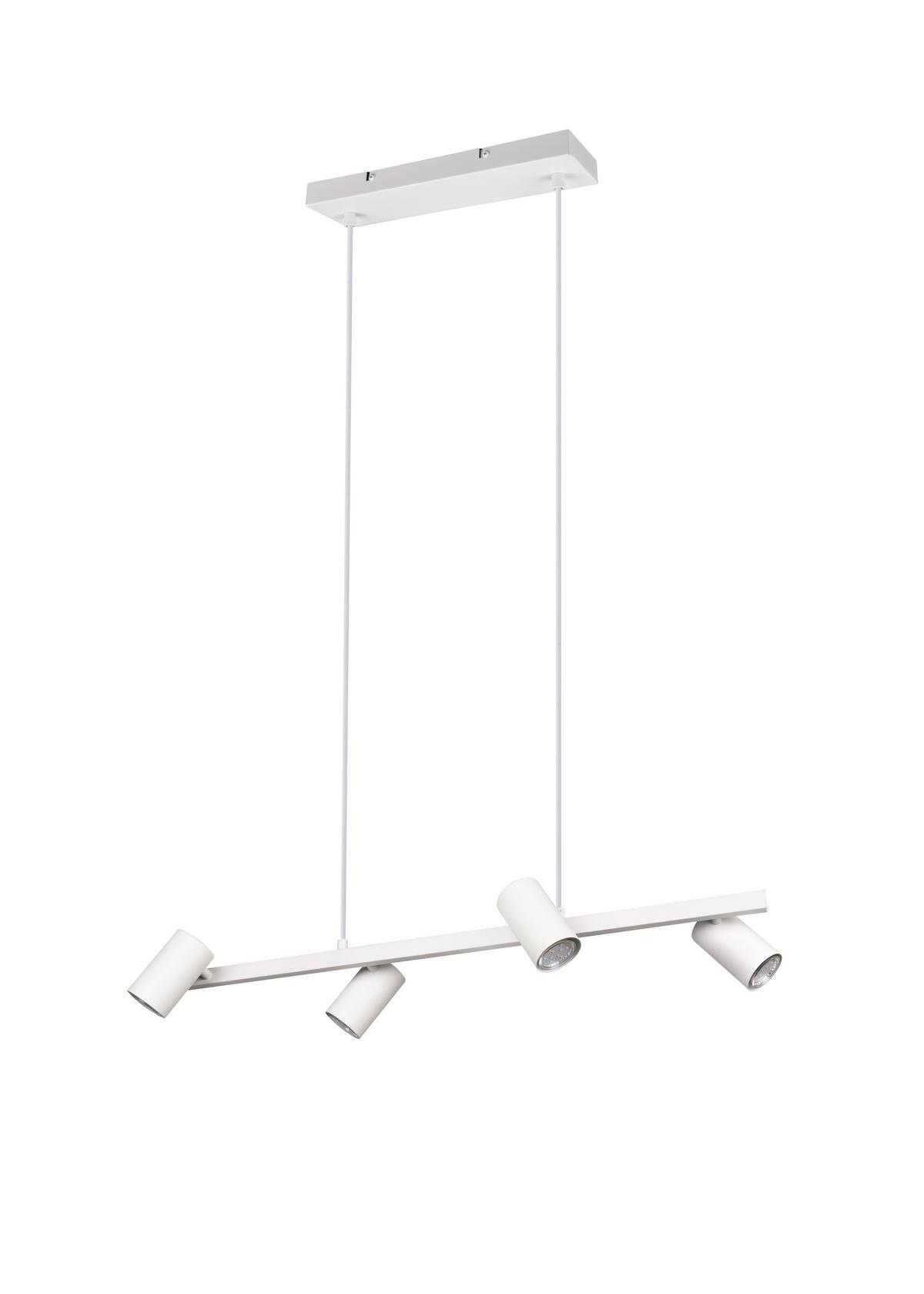 Pendelleuchte 302400431 Marley - Weiß, MODERN, Metall (80/150/18cm) - Trio Leuchten