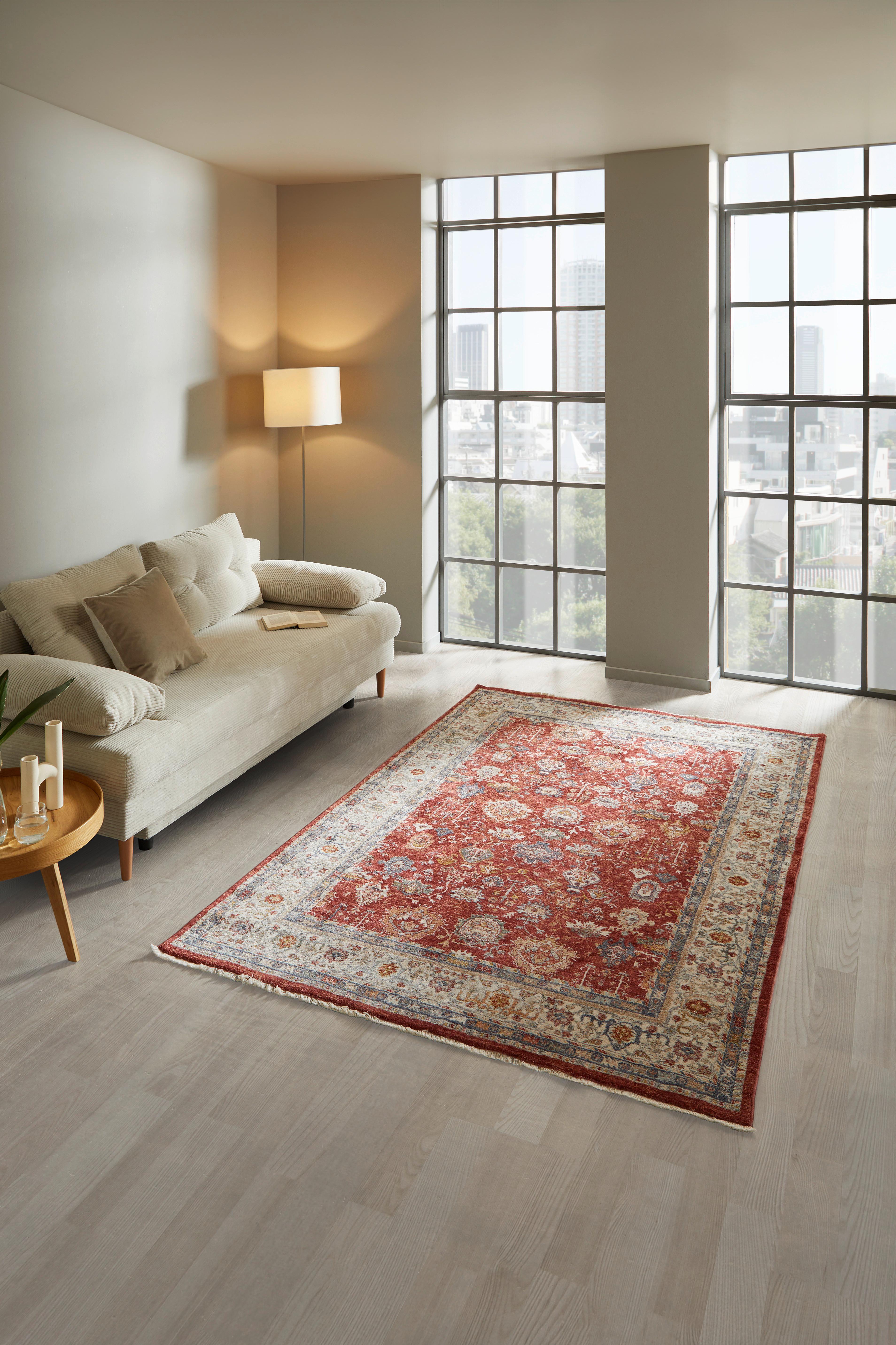 Szőtt Szőnyeg Cirilla Kb. 160/240cm - piros, Basics, textil (160/240cm) - James Wood