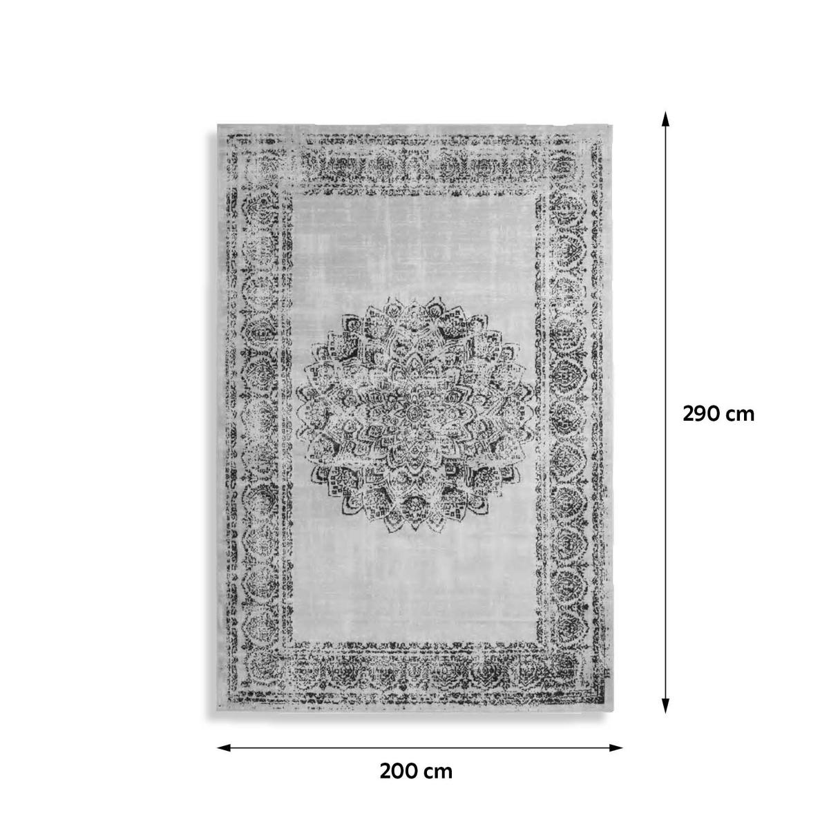 Orientalischer Webteppich Creme 200x290 cm - Creme, Design, Textil (200/290cm) - Kayoom