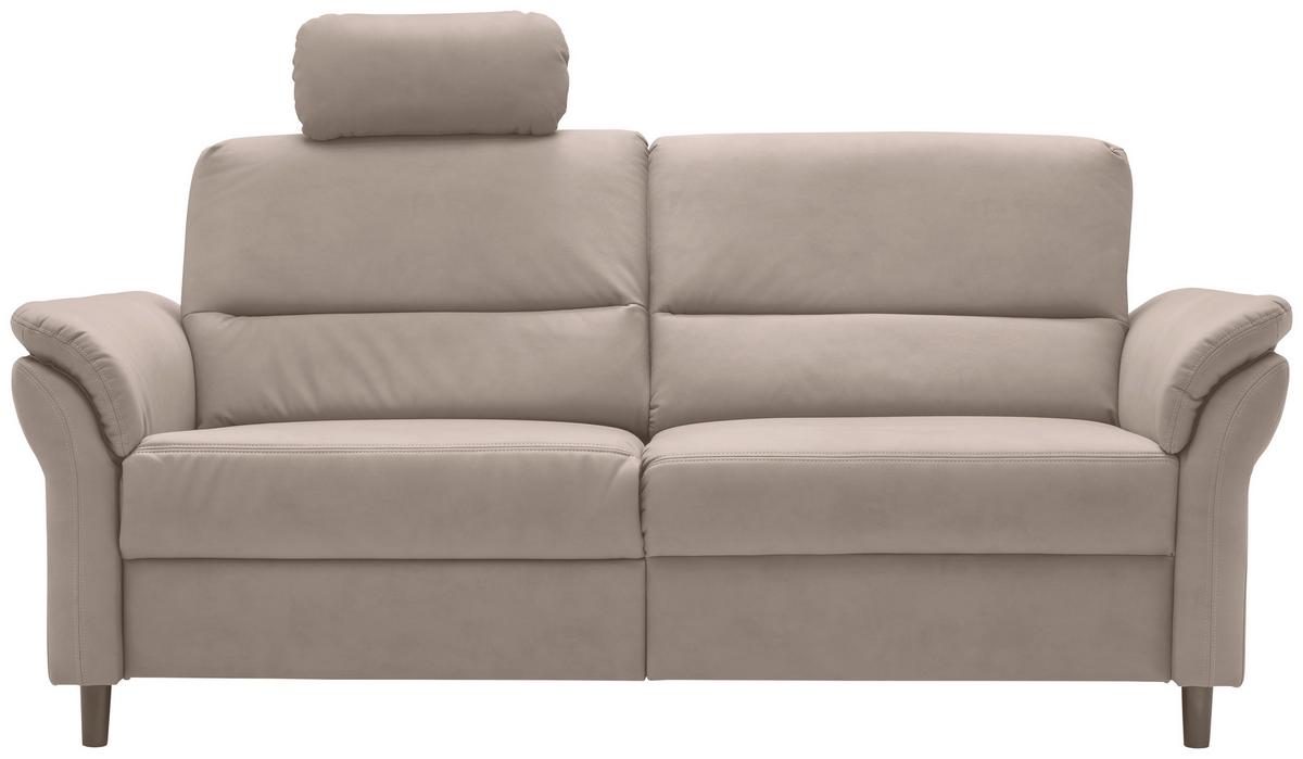 3-Sitzer-Sofa Cavoli, Beige L B: 192 cm - Beige/Schwarz, MODERN, Textil (192/90/89cm) - Livetastic