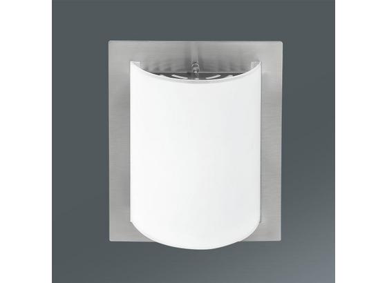 NÁSTENNÁ LAMPA LUISA - farby niklu, Konvenčný, kov/sklo (20/8,5/25cm) - MÖMAX modern living NÁSTENNÁ LAMPA LUISA - farby niklu, Konvenčný, kov/sklo (20/8,5/25cm) - MÖMAX modern living