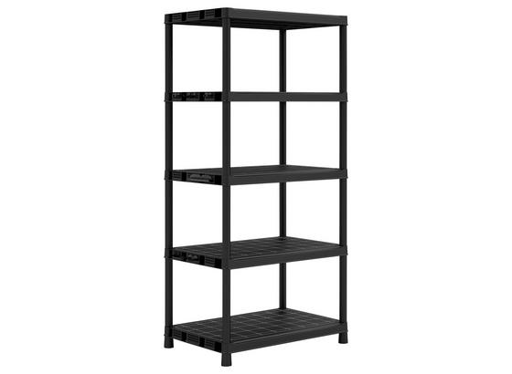 Kunststoffregal Plus XL B 90cm Anthrazit - Anthrazit, KONVENTIONELL, Kunststoff (90/187/60cm) - Keter Kunststoffregal Plus XL B 90cm Anthrazit - Anthrazit, KONVENTIONELL, Kunststoff (90/187/60cm) - Keter